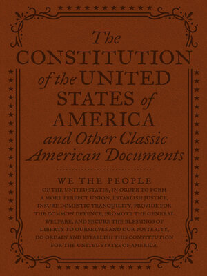 cover image of The Constitution of the United States of America and Other Important American Documents
